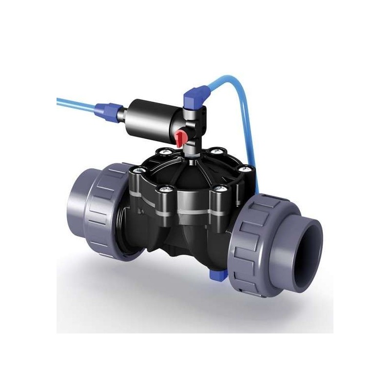 VALVULA DE SEGURIDAD MULTIPORT AUTOMÁTICA 1 1/2" CONEXIÓN DOBLE MANGUITO LISO Ø 50. 41898