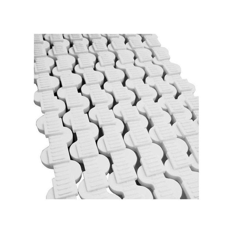 REJILLA PISCINA PARA CURVAS ALTO 35MM ANCHO 335MM. 52542
