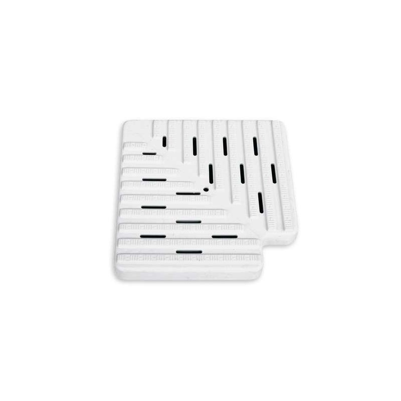 REJILLA PISCINA ANGULO 90o REVERSIBLE 35X245. HD106245R/90
