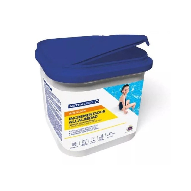INCREMENTADOR DE ALCALINIDAD 6 kg. ASTRALPOOL. 15976