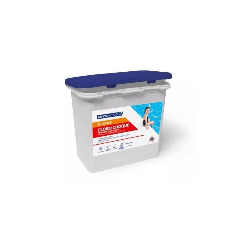 CLORO DE CHOQUE GRANULADO 30 kg. ASTRALPOOL. 11395