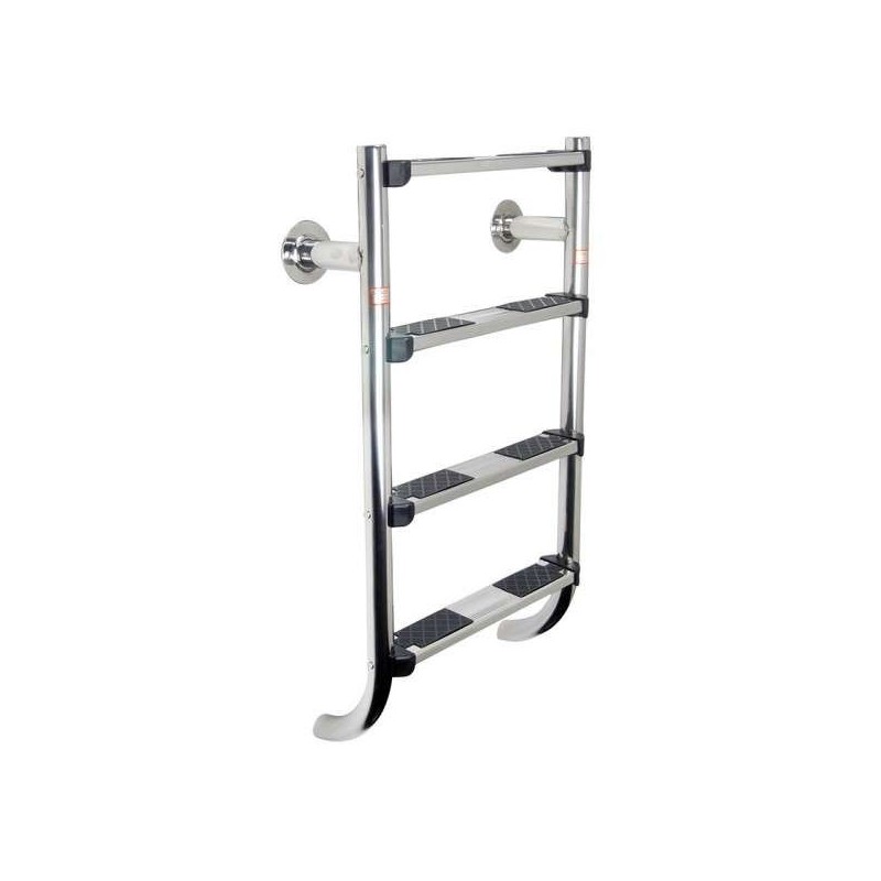 PARTE INFERIOR ESCALERA PARTIDA AISI316 4 PELDAÑOS LUXE. 01458