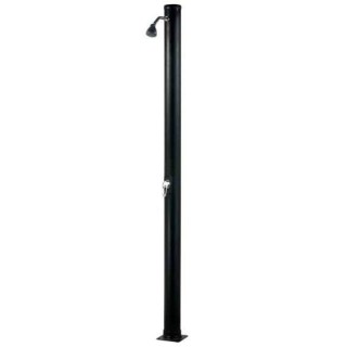 Ducha solar PVC negro Gre. 40664A
