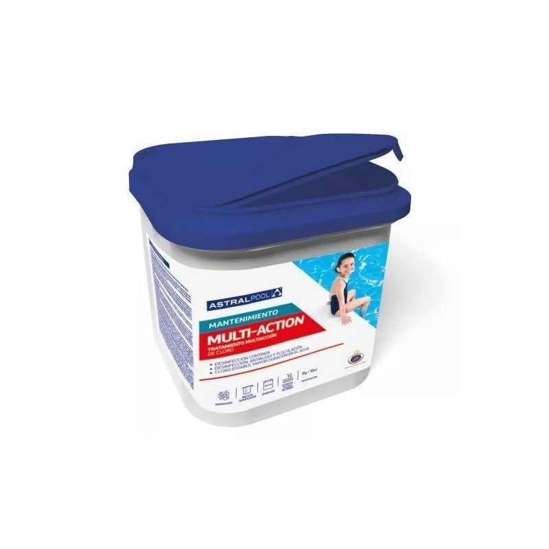MULTIACCION GRANULADO 5 kg. ASTRALPOOL. 15984