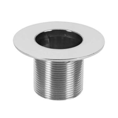 BOQUILLA ASPIRACIÓN PISC. HORM. INOX AISI-316 LONG. 50 mm CON TAPA. 21644