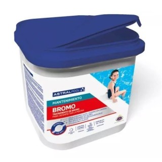 BROMO EN TABLETAS 20 g 5 kg. ASTRALPOOL. 16550