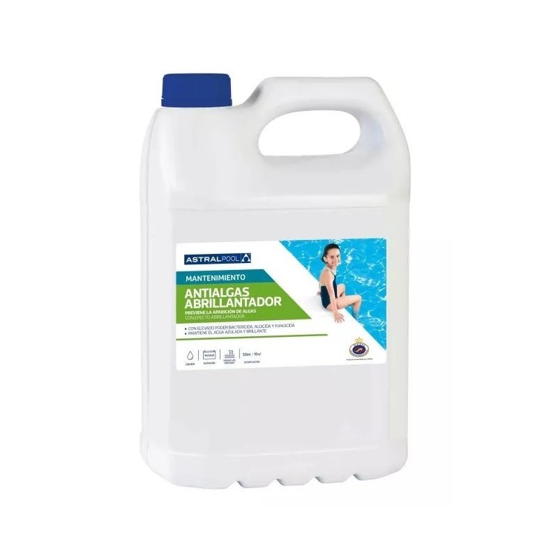 ANTIALGAS ABRILLANTADOR 5 L. ASTRALPOOL. 11414