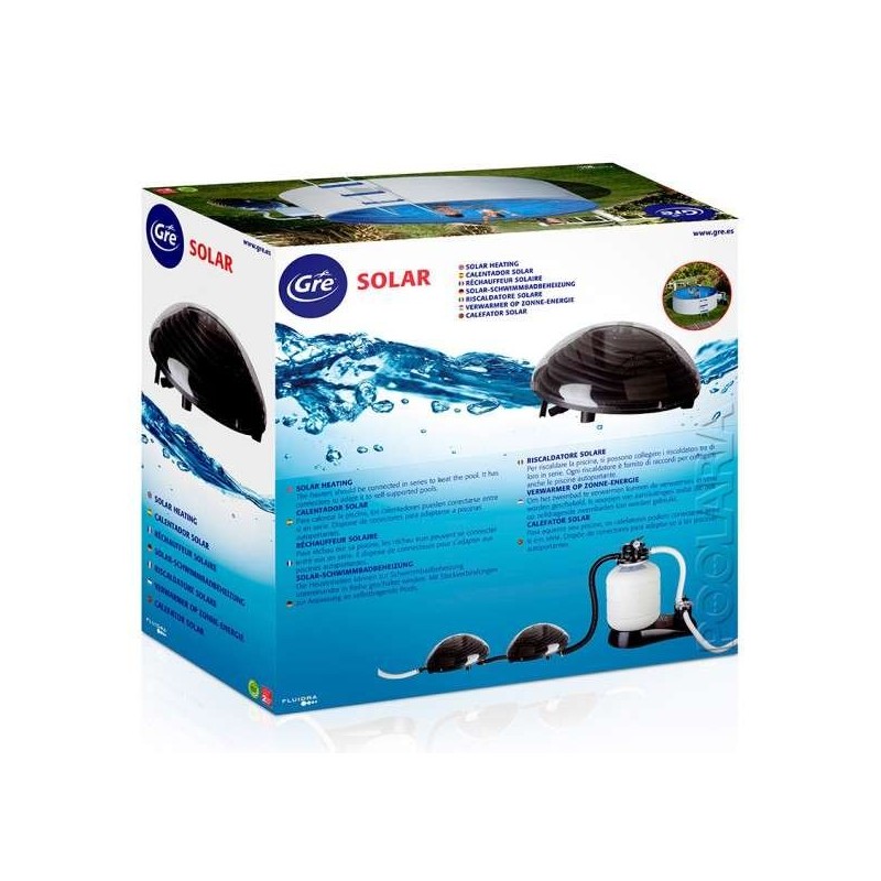 Calentador solar piscinas elevadas Gre. 90230