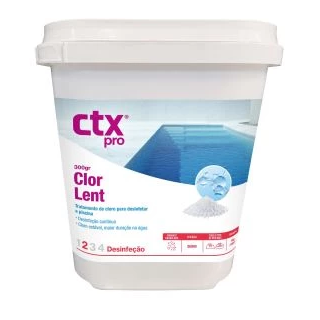 CTX 300GR ClorLent 25KG. Cloro granulado lento. 19195