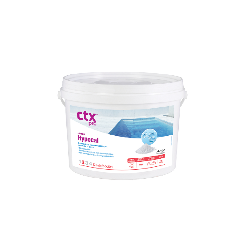 CTX 120 Hypocal 5KG. HIPOCLORITO GRANULADO. 03130
