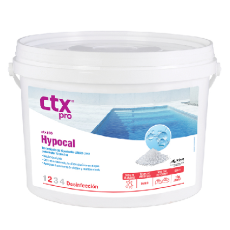 CTX 120 Hypocal 5KG. HIPOCLORITO GRANULADO. 03130