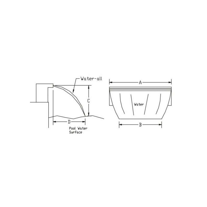 CASCADA SILKFLOW 60 CM. 45206
