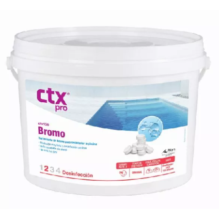 CTX 130. Bromo Multiacción en tabletas de 20gr. en 20kg. 27129