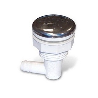 Boquilla soplante salida lateral 3/8" Frontal acero inoxidable