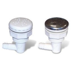 Boquilla soplante salida lateral 3/8" Frontal acero inoxidable