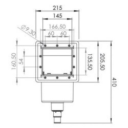 Skimmer y boquilla impulsión AR100 de Gre. AR100