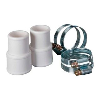 2 conectores 38/32mm + 4 abrazaderas 38/32mm Gre. AR511