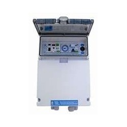 Armario de maniobra con bomba monofásica de 1,5 CV con transformador 600W. PC408-ECO