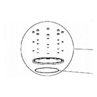 Tapa filtro Florida Certikin. CE04302101