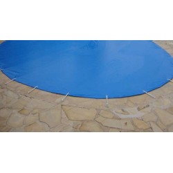 Cobertor gran resistencia azul - 10x5m para piscina Steel Pool. COBGR5ST