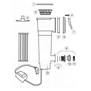 Tapón skimmer retorno Gre. 00300G0002