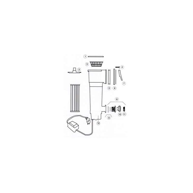 Tapón skimmer retorno Gre. 00300G0002
