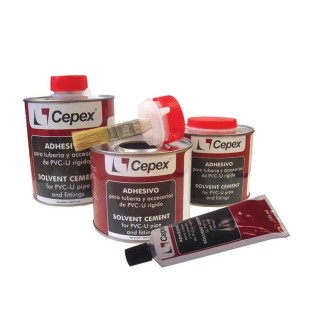 Adhesivo PVC 250cc Cepex. 02429