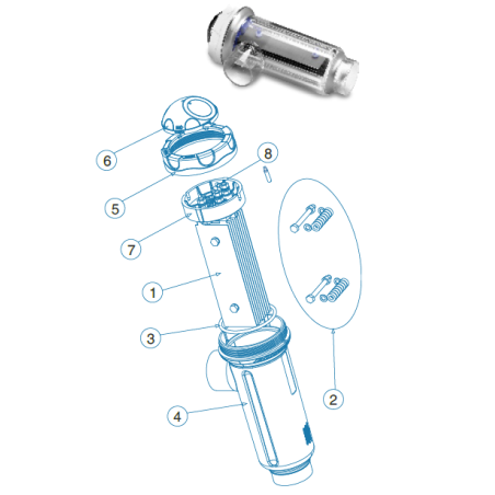 TAPÓN PROTECTOR VASO IDEGIS. R-015-07