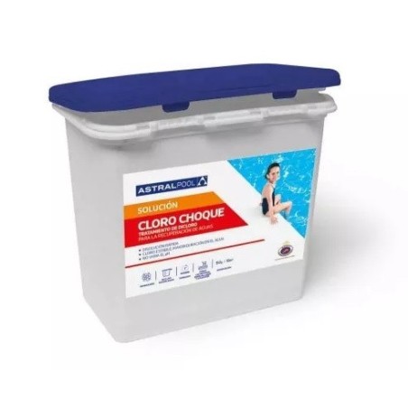 CLORO DE CHOQUE GRANULADO 1kg. ASTRALPOOL. 11393 12 UD