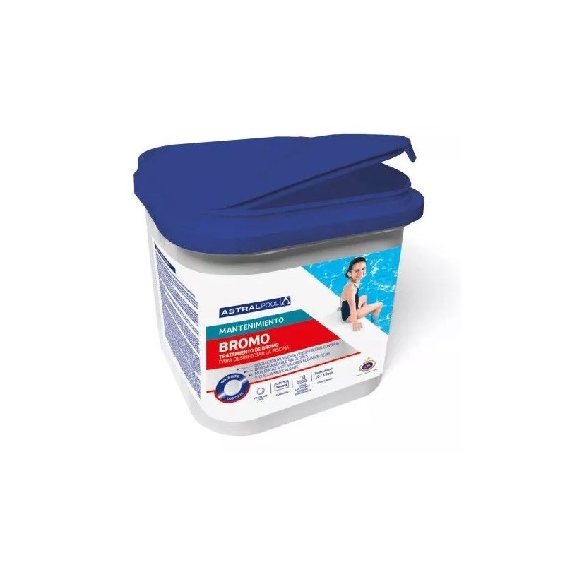 BROMO EN TABLETAS 20 g 5 kg. 16550 4 UD