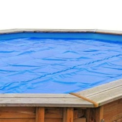 Cubierta isotérmica piscina madera rectangular 952 x 352 Gre. 786641