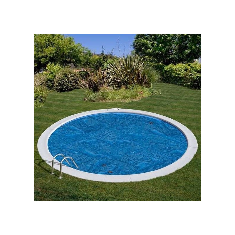 Cubierta isotérmica piscina enterrada Ø 345 Gre. CVPE350