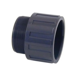 Terminal rosca macho PVC D.50 a 1 1/2" Cepex