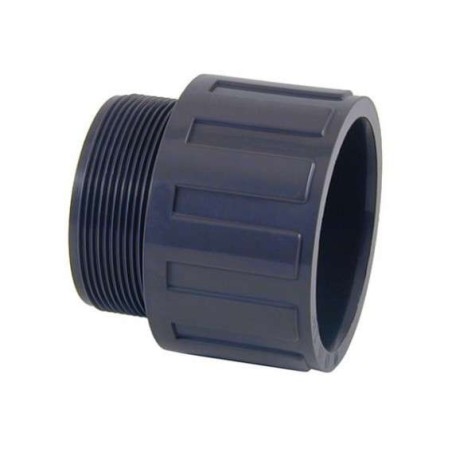 Terminal rosca macho PVC D.50 a 1 1/2" Cepex