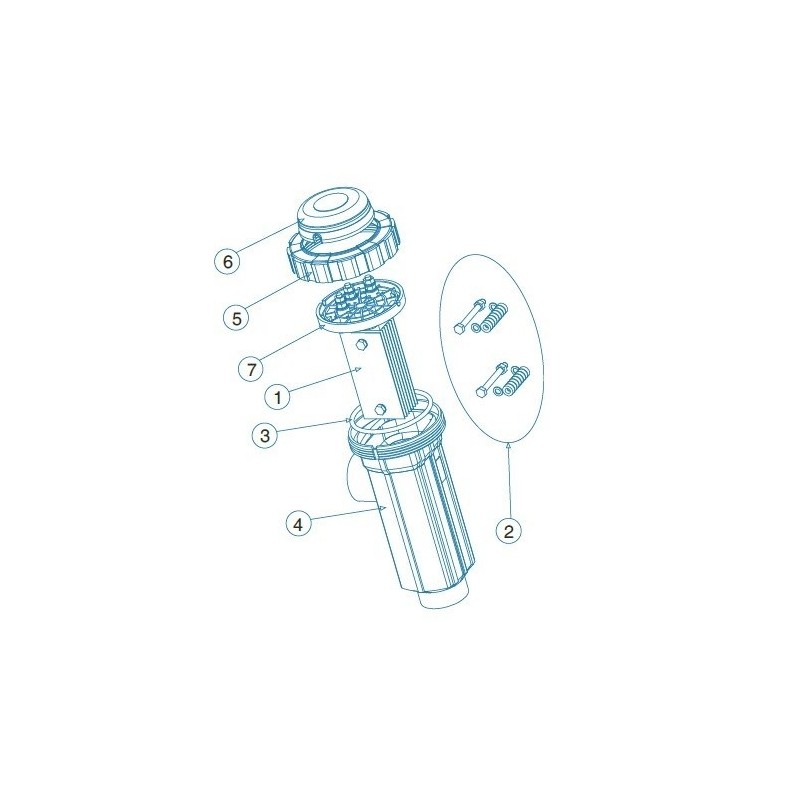 Soporte electrodo IDEGIS. R-015-05