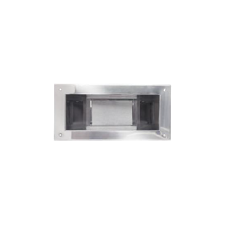 Embellecedor + compuerta inox skimmer 00251 AQA. AQA-BF-SKR