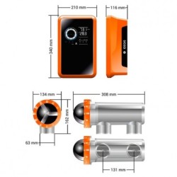 Clorador salino Idegis Tecno 2 DT2-40