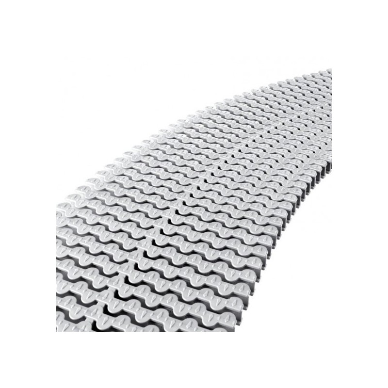CAJA 400 UD. REJILLA TRANSVERSAL BLANCO CURVAS REVERSIBLE 245x35. AP-34195