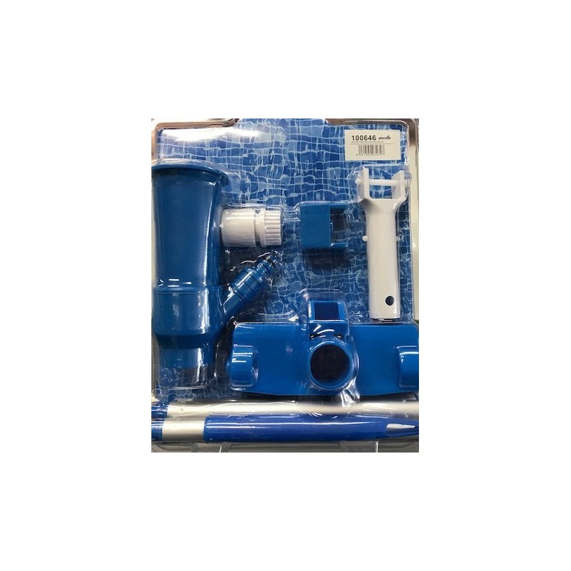 Kit limpiafondos Ventury + pértiga. 100646