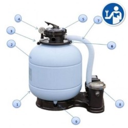 Válvula selectora para FS300-FS320-FS400-FS500 Gre. VALVULA5VSAM