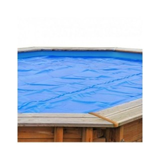 Cubierta isotérmica piscina madera rectangular 350 x 175 Gre. CV790204