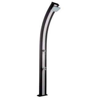 Ducha solar piscina Spring 30L. Antracita/Inox. DS-A122BN