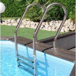 Piscina elevada de madera redonda Lili 2 Ø 280 x 107 cm Gre. 800008