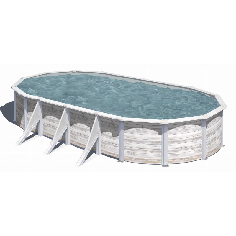 Piscina acero Finlandia 500 x 300 x 120 cm GRE. KIT500N