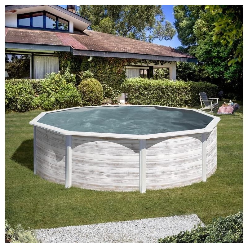 Piscina acero Finlandia Ø 350 x 120 cm GRE. KIT350N