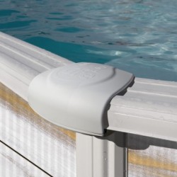Piscina acero Finlandia Ø 240 x 120 cm GRE. KIT240N