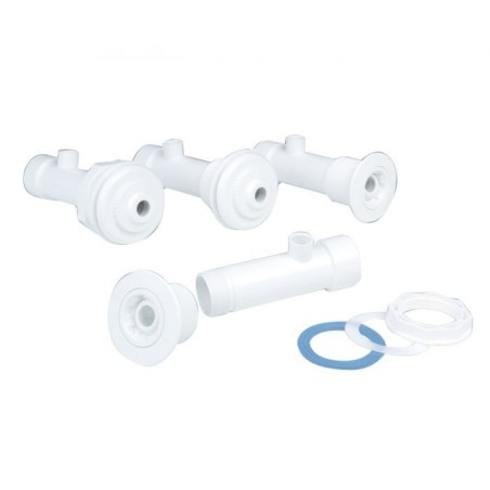 Kit hidromasaje piscina poliéster liner 190 Gris Antracita. 32115CL144