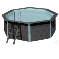 Liner circular gris D.350 x 120 alto. FPR352LB
