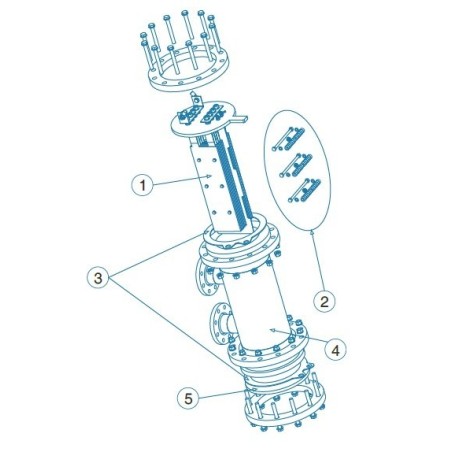Junta brida DN-110 IDEGIS. R-015-20