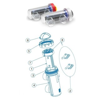 Electrodo célula DT30 IDEGIS. R-461